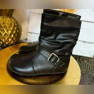 GIRLS DARK BROWN BOOT SIZE 10